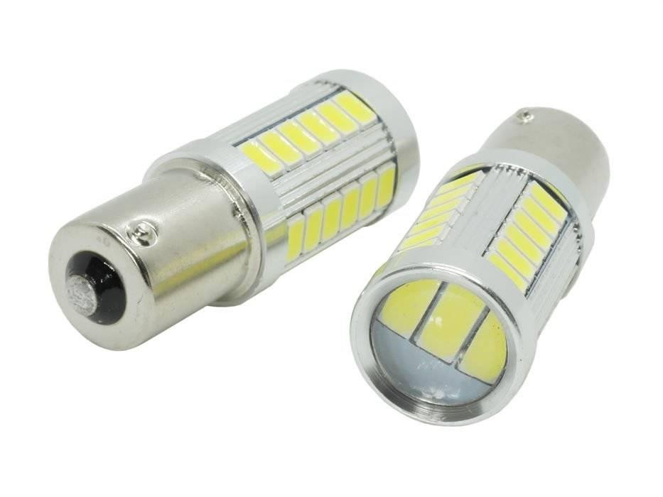 Interlook Auto LED žárovka BA15S 33 SMD 5630 PY21W / BAU15S