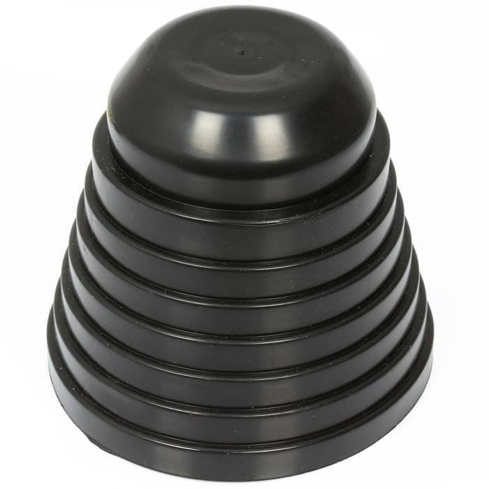 Interlook Cover-D Univerzální koncovka pryžová krytka pro lampy 70 mm - 100 mm | ideální pro montáž LED nebo HID žárovek H7, H1, H4 atd.