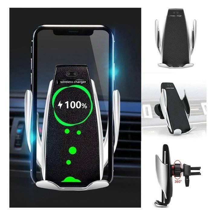 Interlook PSI-Q004 | Automatický držák telefonu do auta s indukční nabíječkou