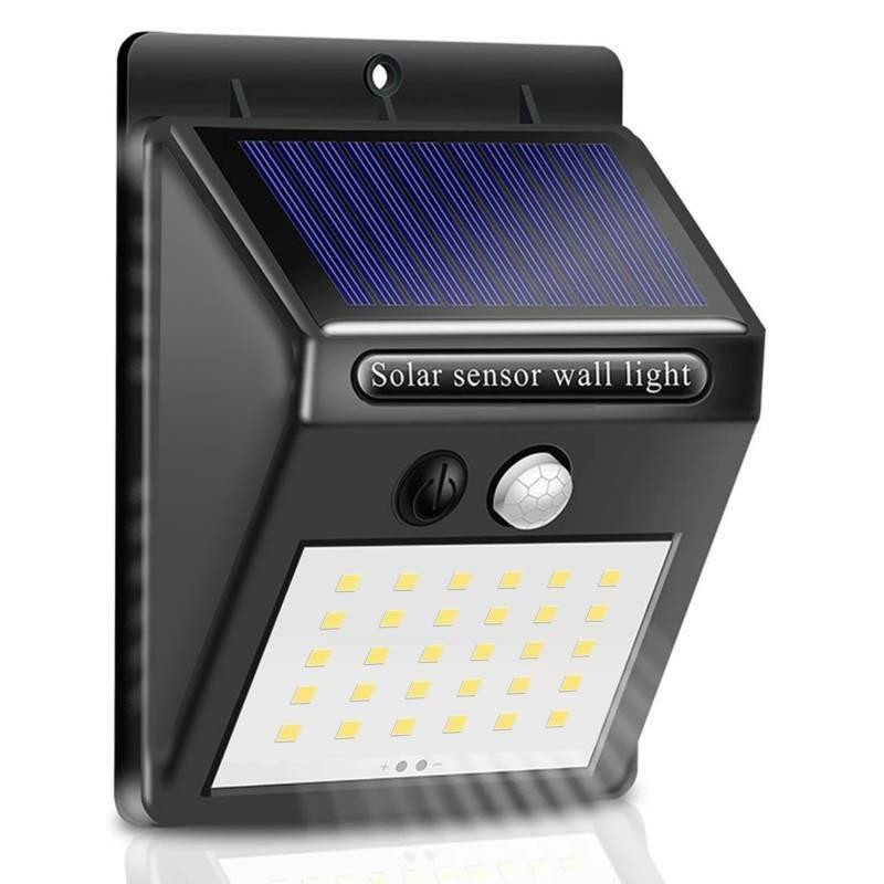 Interlook SSL-30LED | LED solární lampa s pohybovým a soumrakovým senzorem | 30 LED diod