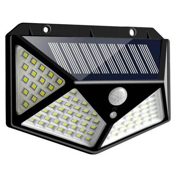 Interlook SFL-100LED | LED solární lampa s pohybovým senzorem | 100 LED 2835 SMD