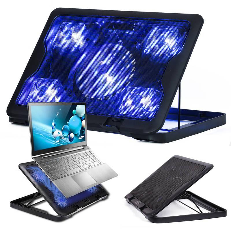 Interlook C5-ČERNÁ | Chladicí podložka pod notebook 12-17