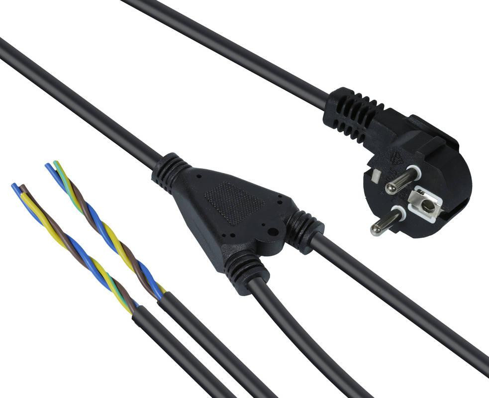 Interlook SLC-3M | Dvouproudový kabel, napájení | dvoudílný, dělič