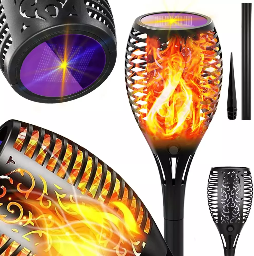 Interlook HYD-33LED | Solární LED svítilna | Lampa 58 cm | 33 LED diod SMD 2835