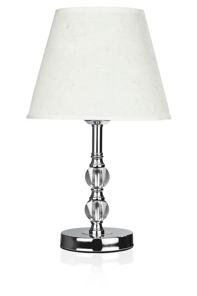 Interlook TB-D531 | Stojící noční lampa 38 cm, moderní, glamour, závit E27