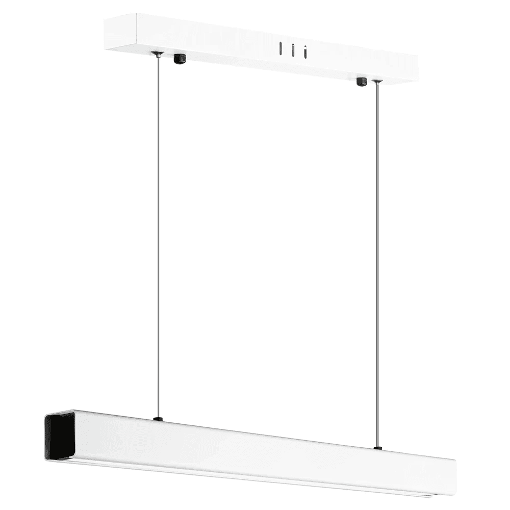 Interlook SX41-60CM-24W-W | Moderní obdélníkové závěsné svítidlo | dálkové ovládání | LED | Bílý