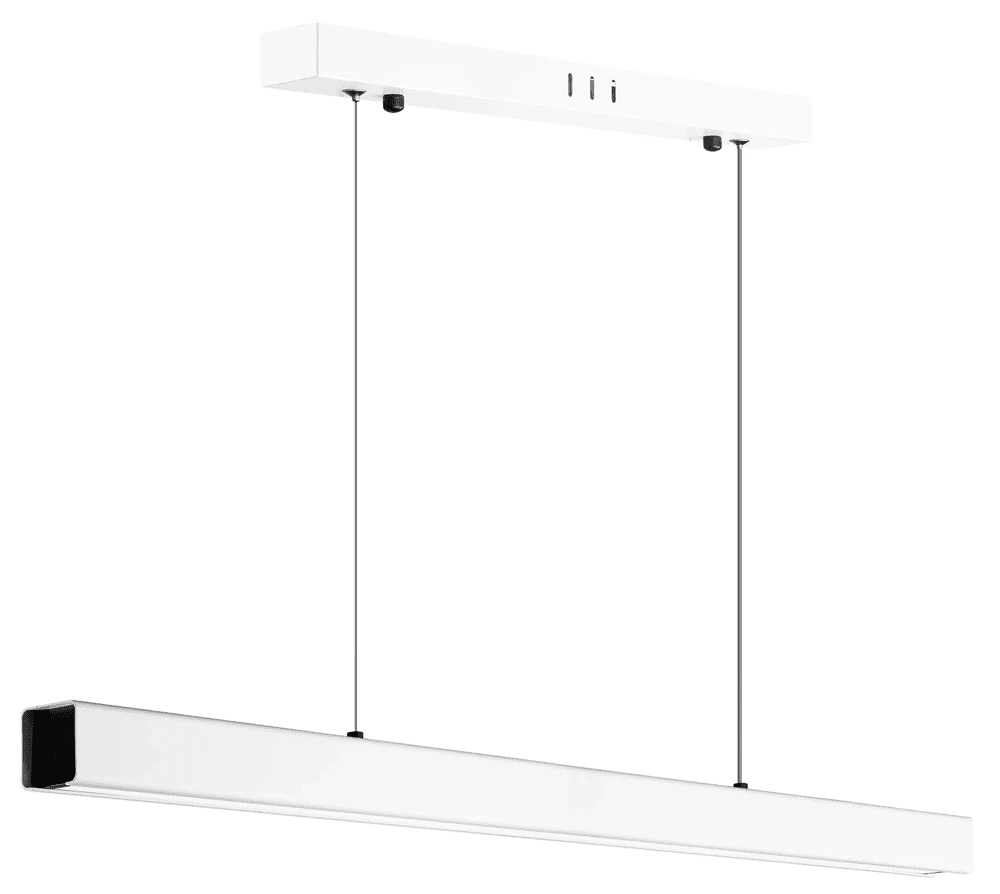 Interlook SX41-80CM-32W-W | Moderní obdélníkové závěsné svítidlo | dálkové ovládání | LED | Bílý
