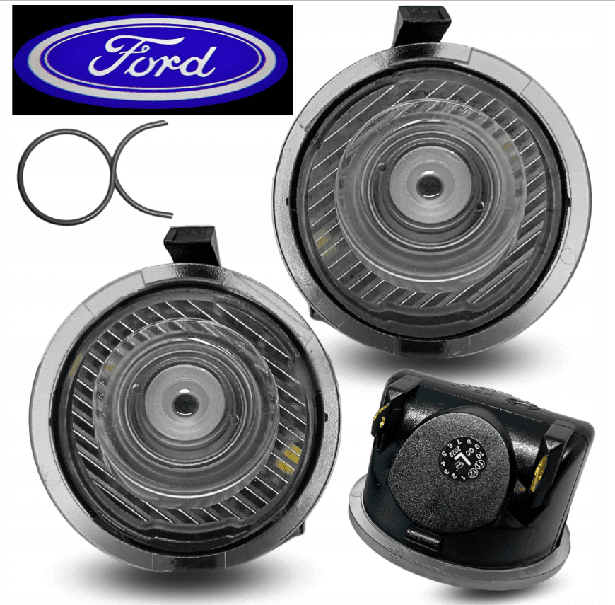 Interlook ML-FD4 | LED projektor s logem namontovaný v bočním zrcátku | Hologram FORD MONDEO, EDGE, EXPLORER| Vítejte logo