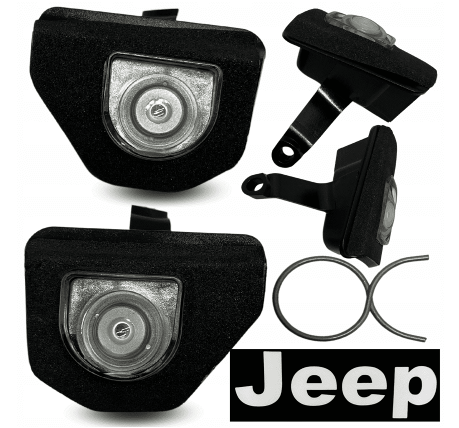 Interlook ML-JP2 | LED projektor s logem namontovaný v bočním zrcátku | Hologram JEEP GRAND CHEROKEE 2014 | Vítejte logo