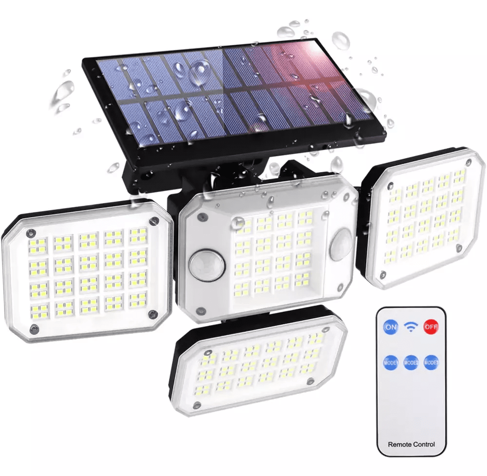 Interlook Solární lampa LD-296LED-BLACK