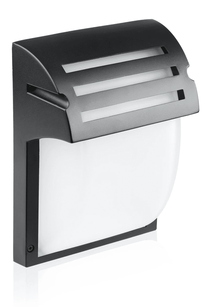 Interlook BD-C184 | Zahradní lampa, fasádní nástěnná lampa | IP54, E27 | hliník + sklo