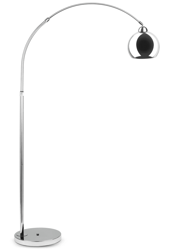 Interlook DYT-L90S-STŘÍBRNÁ | Stříbrná stojací lampa | Moderní osvětlení | Kovová stojací lampa