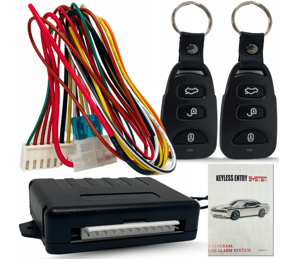 Interlook CSD410-T102 | Ovladač centrálního zamykání | Sada s řídící jednotkou a dálkovým ovládáním