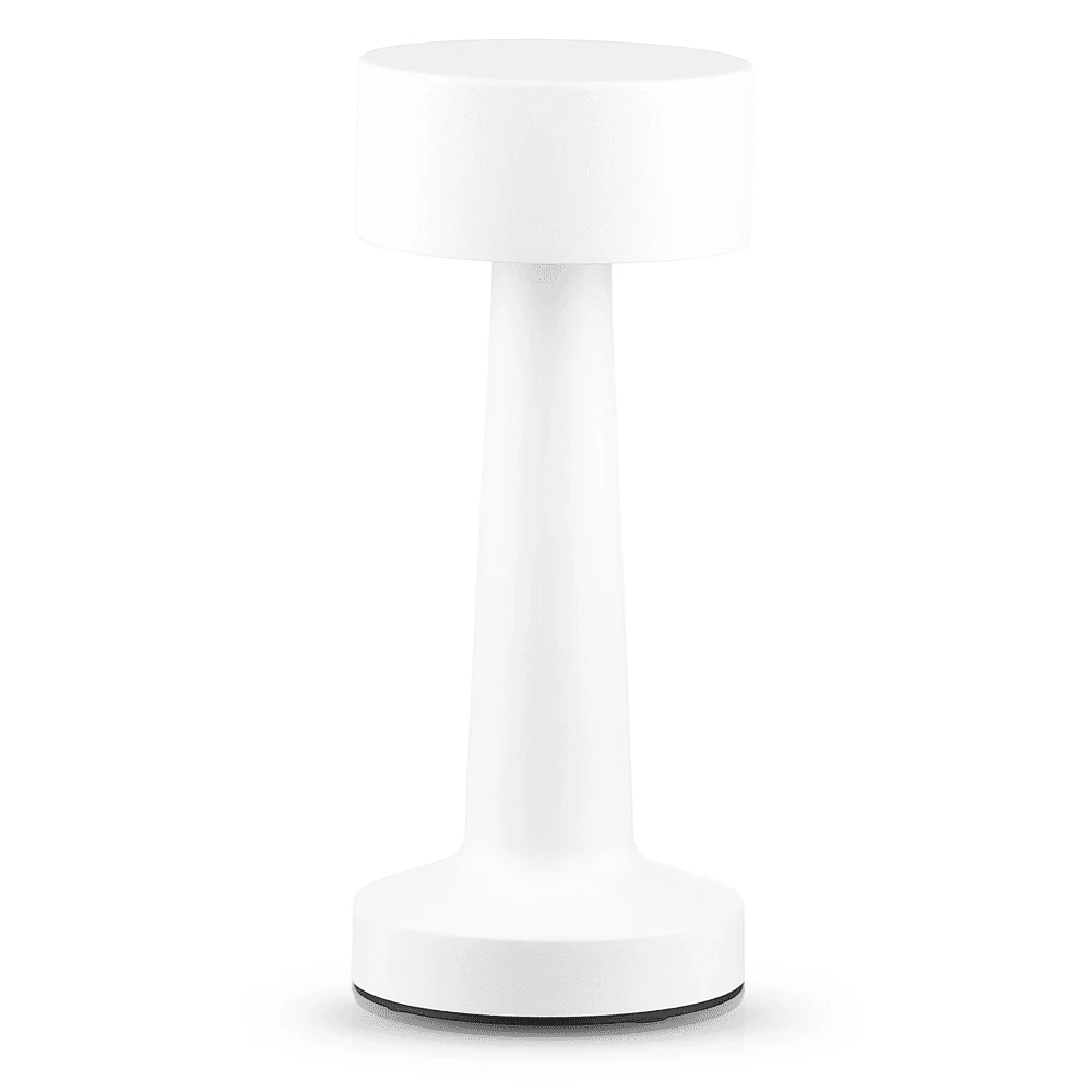 Interlook HJA10-BÍLÁ | Bezdrátová stolní lampa | Dotyková noční lampa s nastavitelnou barvou světla | USB světlo