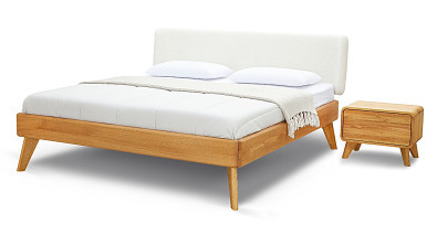 Postelia FORZA BELLE, BUK, 160x200cm