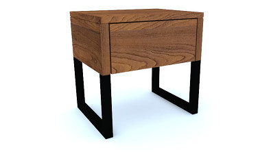 Dřevěný noční stolek z masivu STELLA - Provedení Buk nebo za příplatek Dub