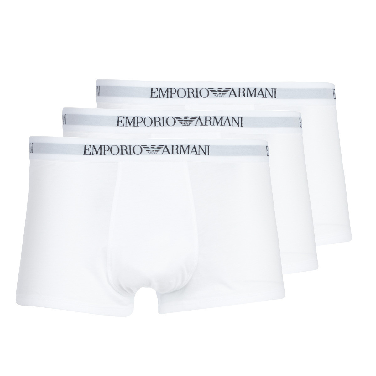 Emporio Armani  CC722-PACK DE 3  Bílá