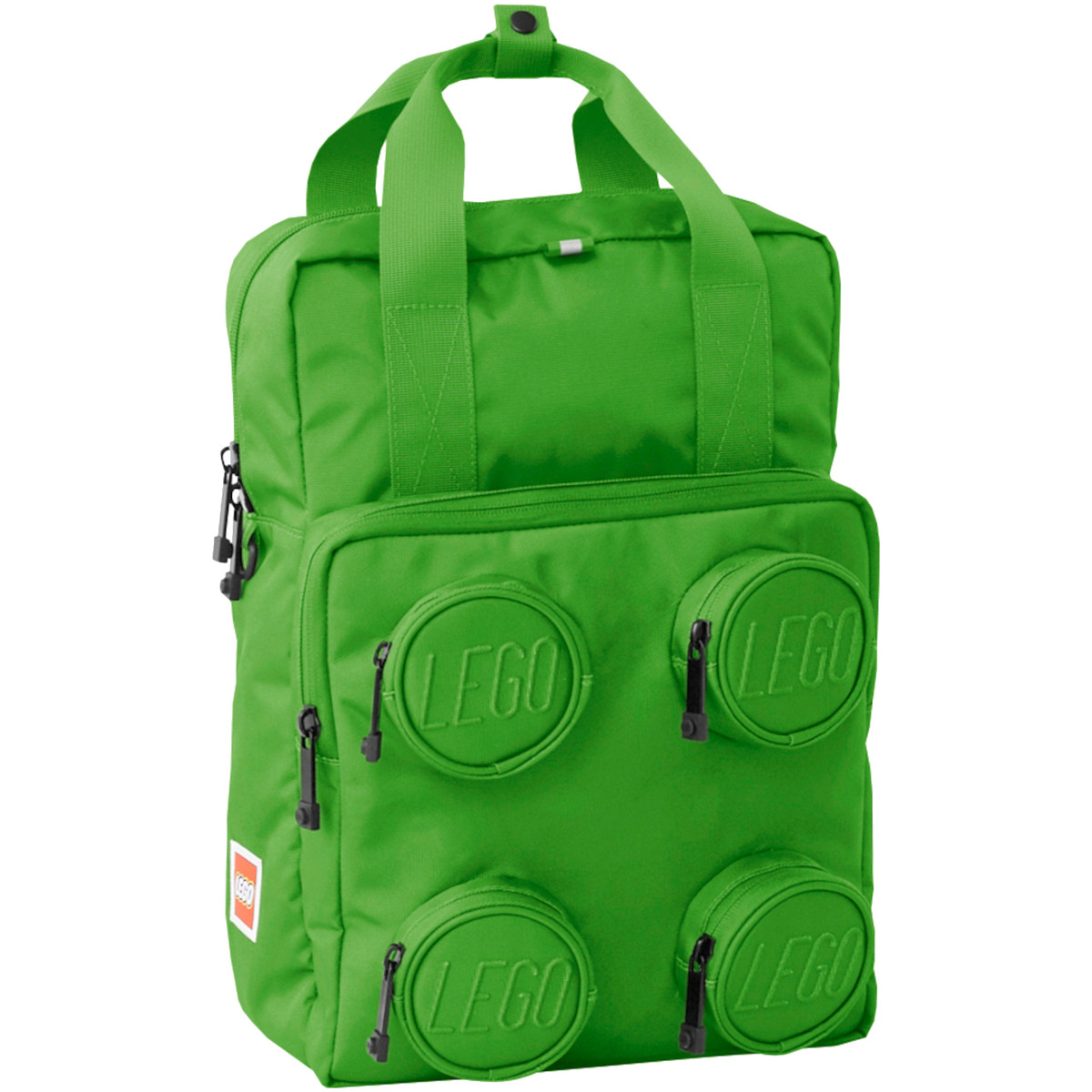 Lego  Brick 2x2 Backpack  Zelená