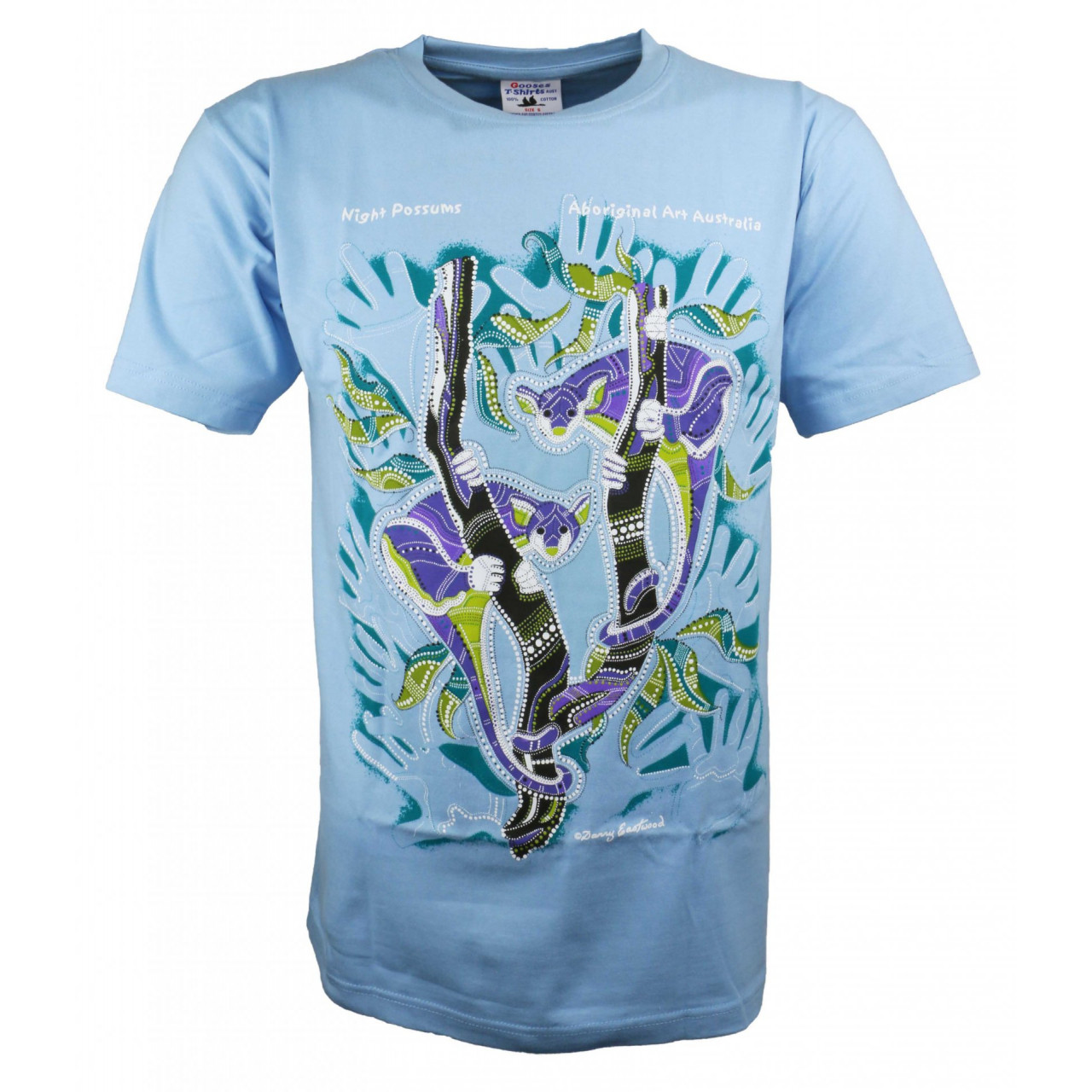 Tričko Gooses Night Possums - modré, M