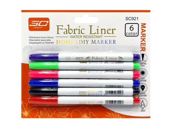 pkstar.cz Fix na textil - sada - 6ks - PK5-41