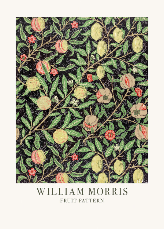 William Morris Ilustrace Fruit Pattern, William Morris, 30x40 cm