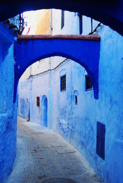 Olga Osipova Fotografie Chefchaouen street, Olga Osipova, 26.7x40 cm