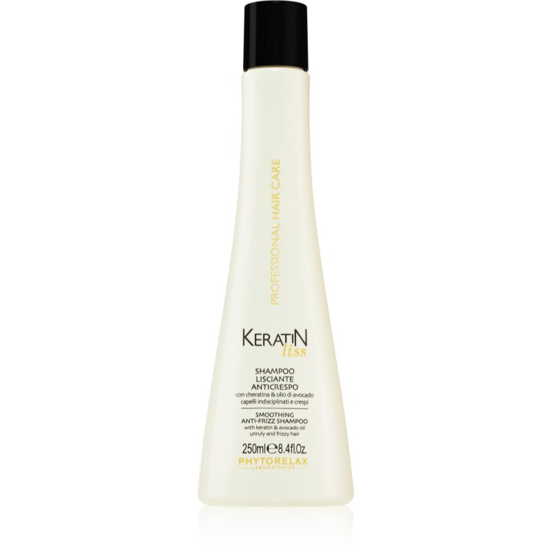 Phytorelax Laboratories Keratin Liss uhlazující šampon pro nepoddajné vlasy 250 ml