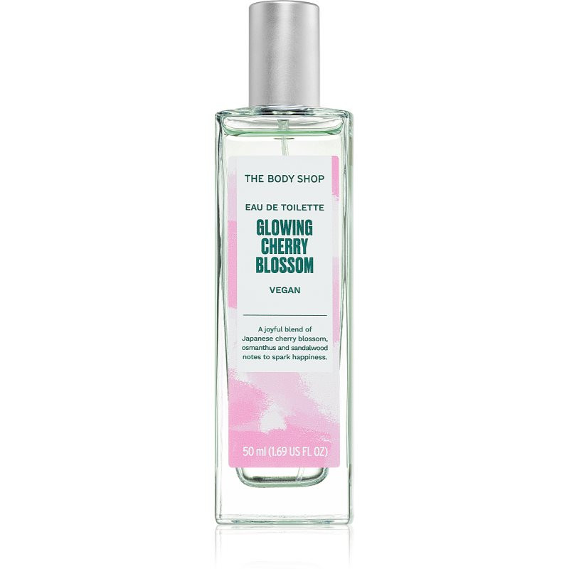 The Body Shop Glowing Cherry Blossom toaletní voda s vůní květin pro ženy 50 ml