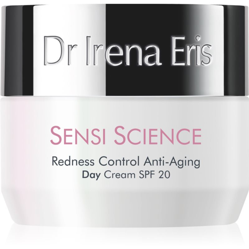 Dr Irena Eris Sensi Science Redness Control Anti-Aging Day Cream intenzivní vyhlazující denní krém proti vráskám SPF 20 50 ml