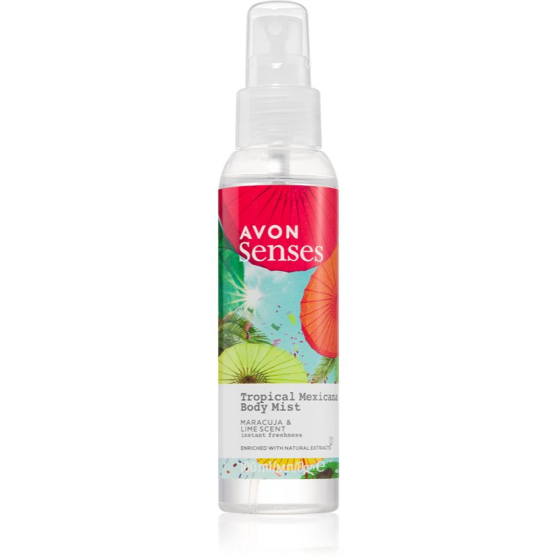 Avon Senses Tropical Mexicana osvěžující tělový sprej 100 ml