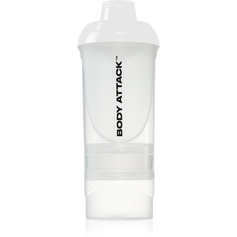 Body Attack ShakeOne sportovní šejkr barva White 600 ml