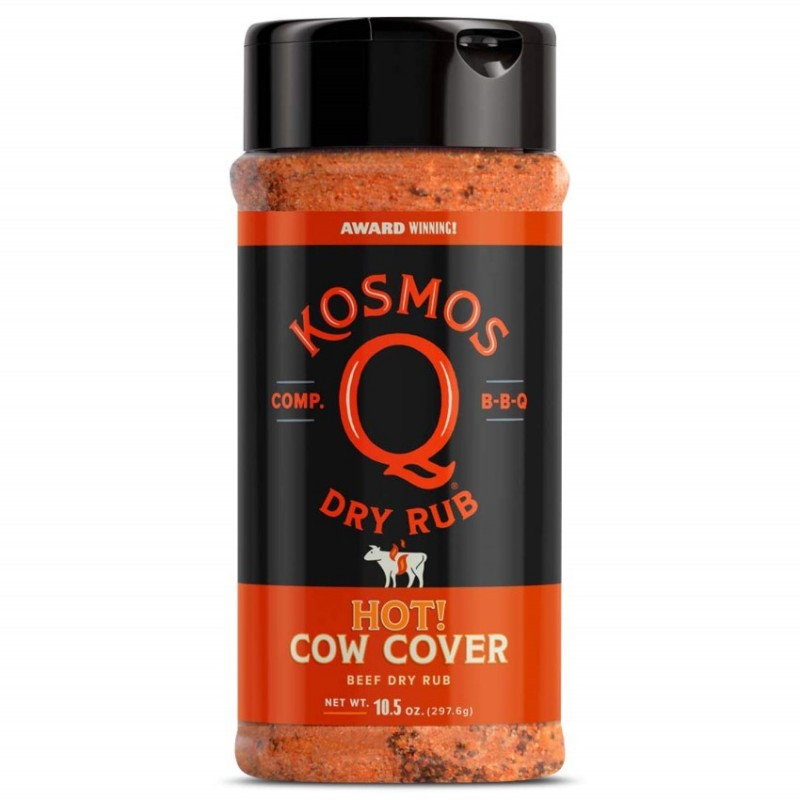 BBQ koření HOT! Cow cover 298g Kosmo's Q