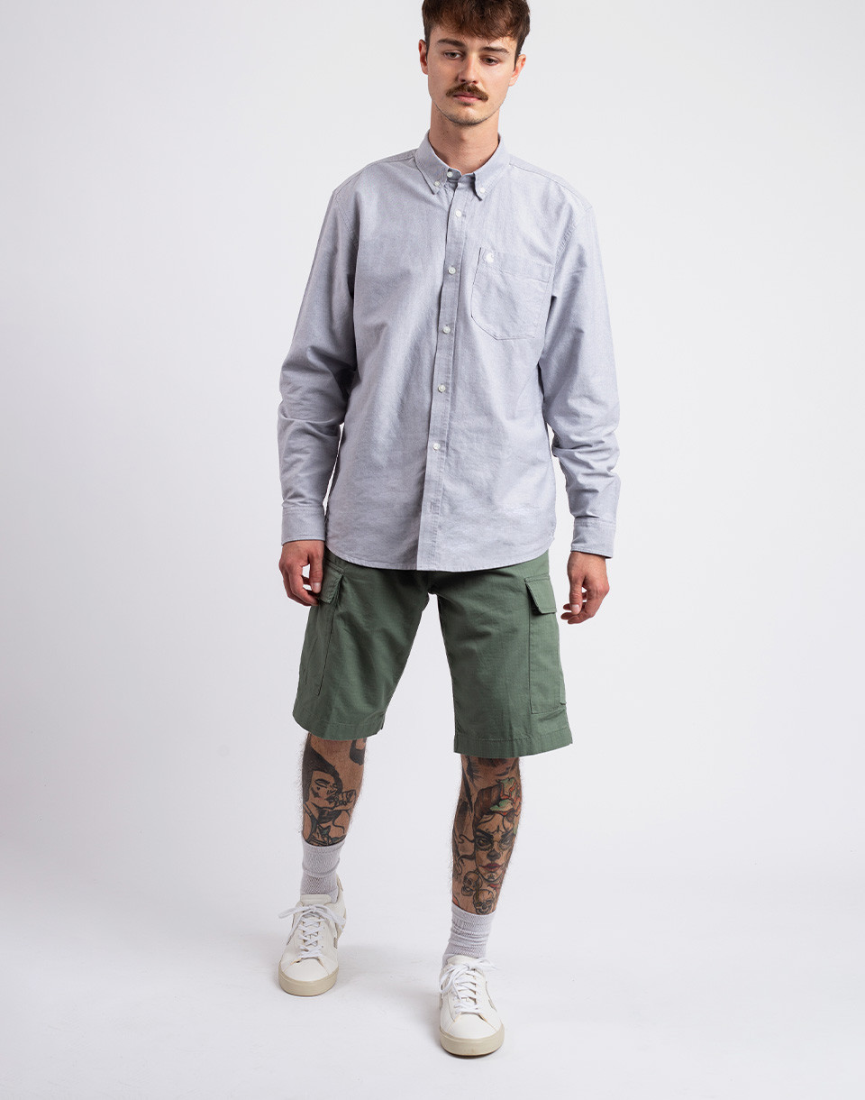 Carhartt WIP Regular Cargo Short Park rinsed 30