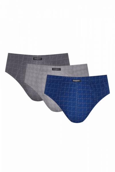 Henderson Basic 1446 k593 3-pak Pánské slipy XL Mix