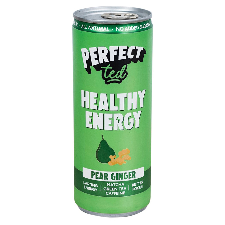 Healthy Matcha Energy Drink hruška a zázvor 250ml