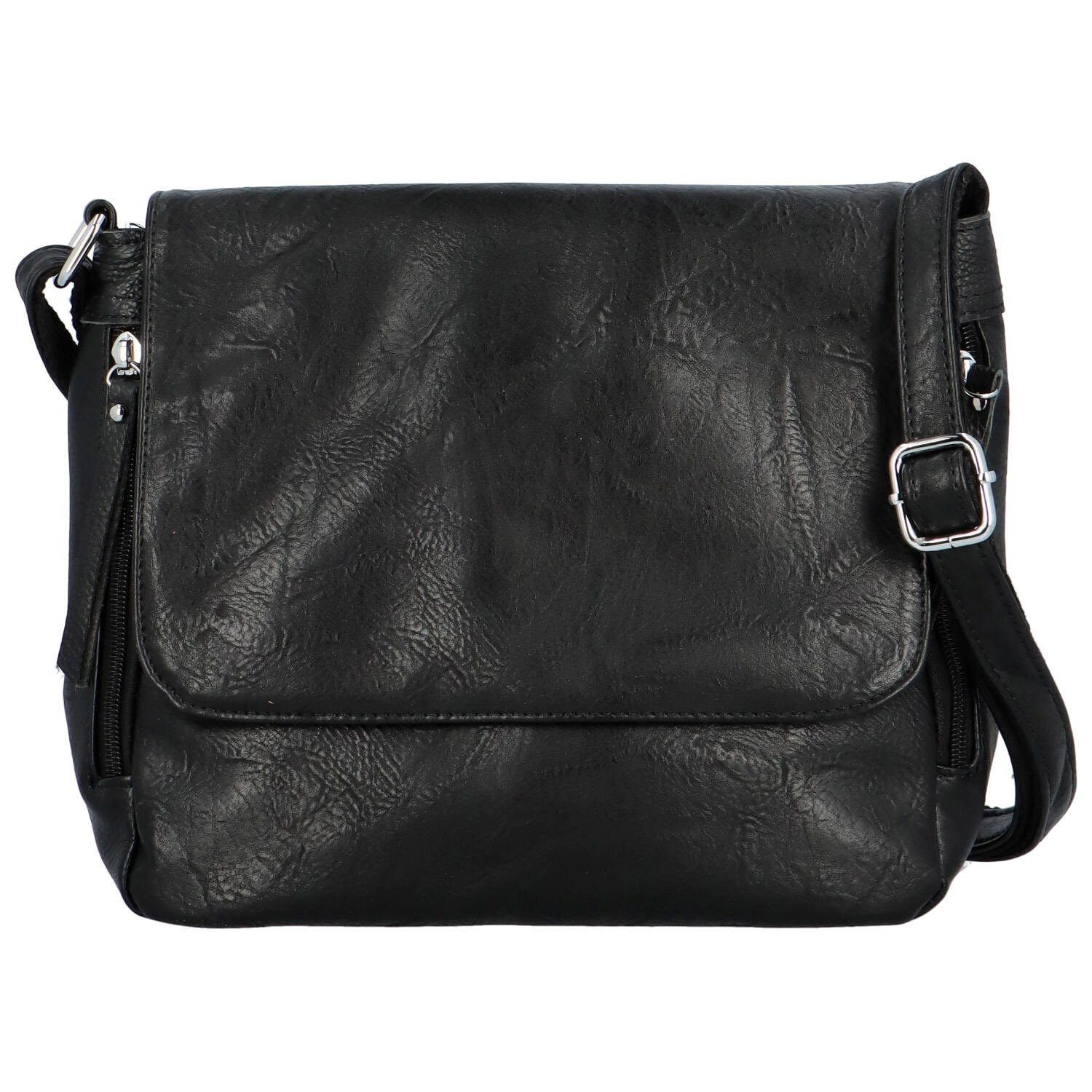 Stylová dámská crossbody Metagga, černá