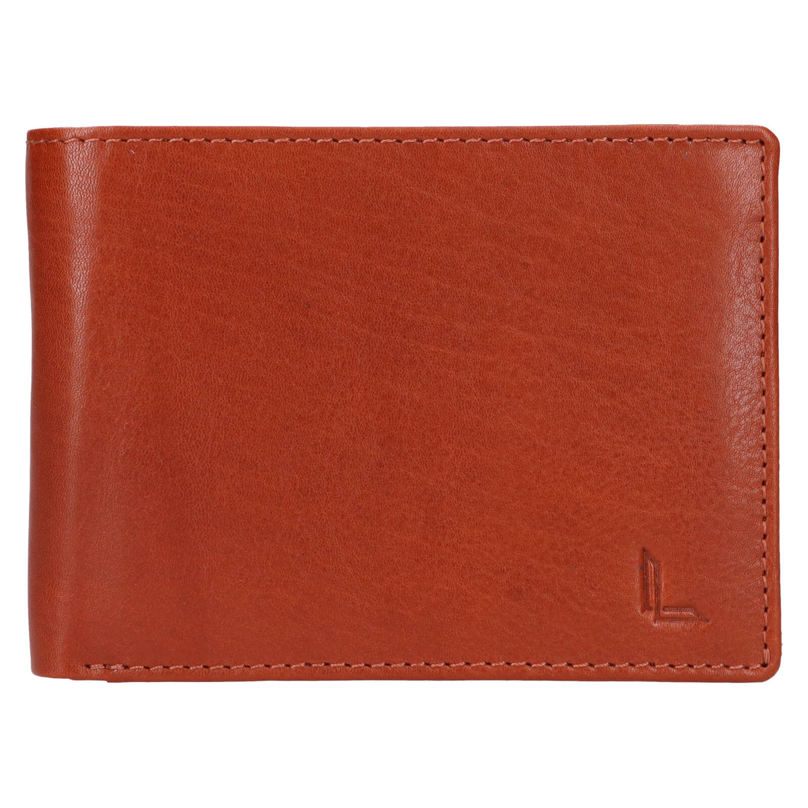 Pánská kožená peněženka Lagen Felan - koňak