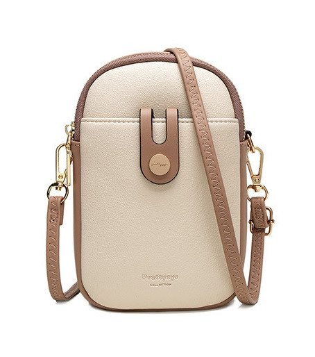 Kabelka TopQ Prettyzys na mobil s popruhem bílá 125788