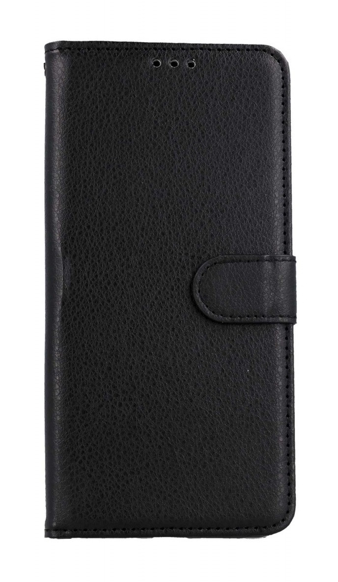 Pouzdro TopQ Xiaomi Redmi 13C 5G knížkové černé s přezkou 125680