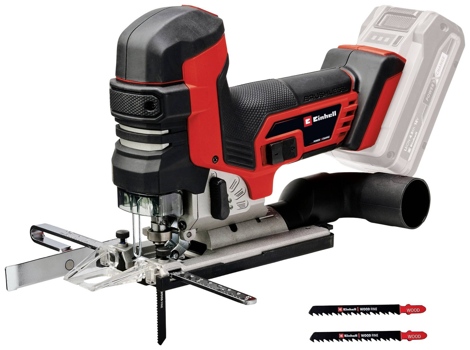 Einhell TP-JST 18/135 Li BL akumulátorová přímočará pila 4321265 bezkartáčové, bez akumulátoru, bez nabíječky