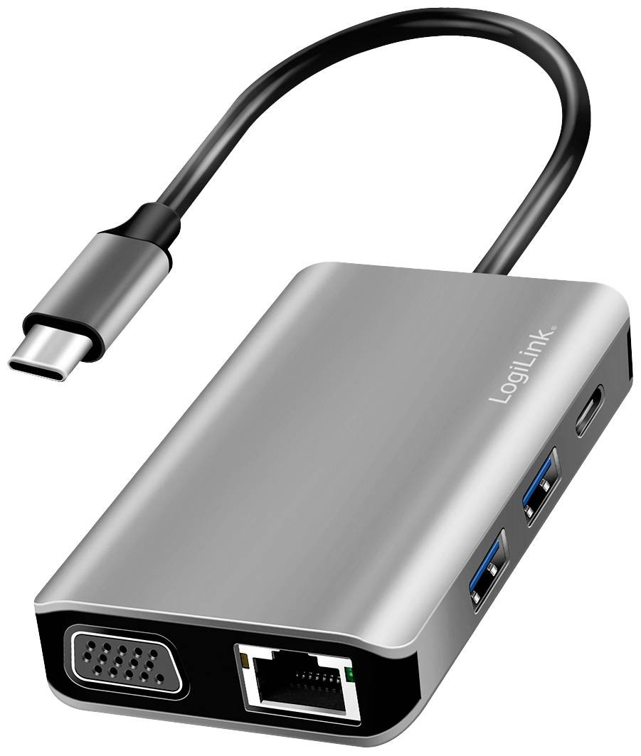 LogiLink dokovací stanice pro notebook UA0410 Vhodné pro značky (dokovací stanice pro notebook): univerzální napájení USB-C®