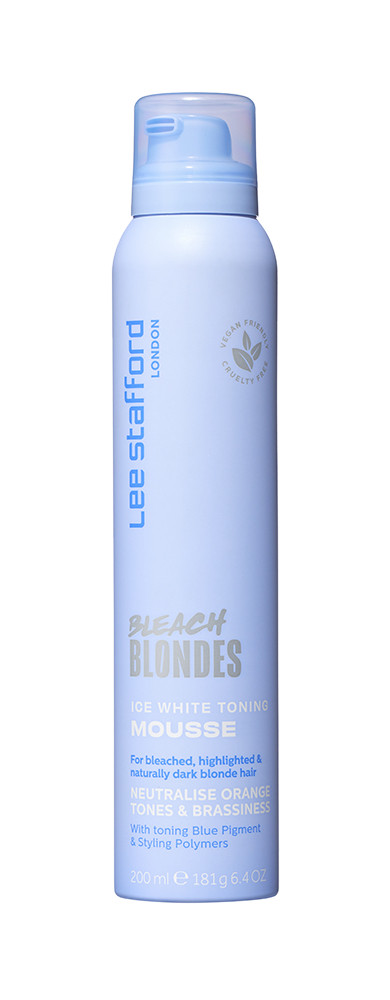 Lee Stafford Bleach Blondes Ice White tónovací tužidlo, 200 ml