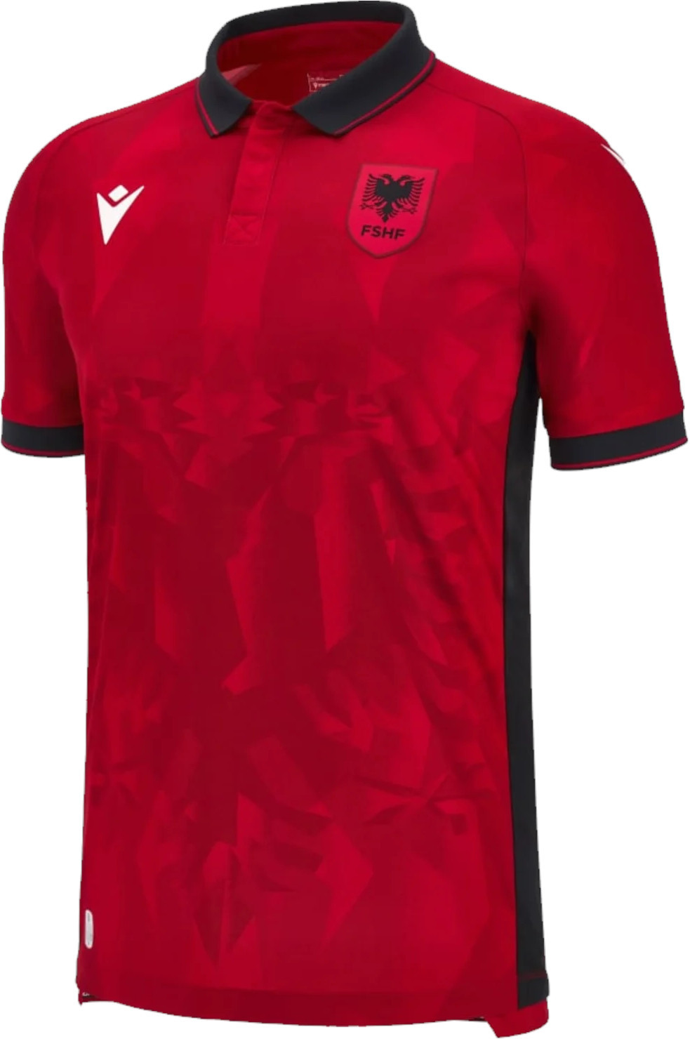 Dres Macron Macron Albania Jersey Home 2024 Kids