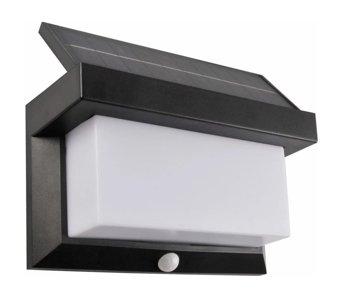 LED Solární nástěnné svítidlo se senzorem TONY LED/3,7V IP44
