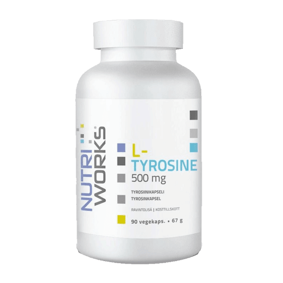 NutriWorks L-Tyrosine 500mg