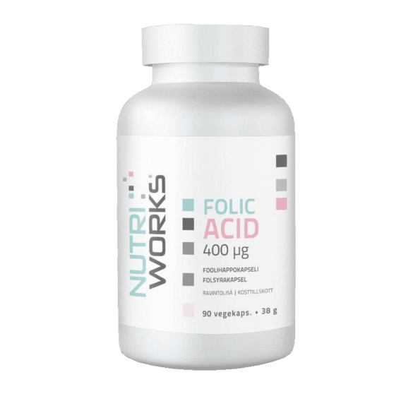 NutriWorks Folic Acid 400µg