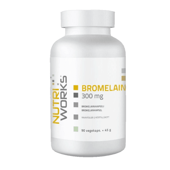 NutriWorks Bromelain 300mg