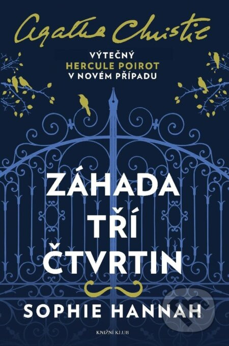 Záhada tří čtvrtin - Sophie Hannah, Agatha Christie