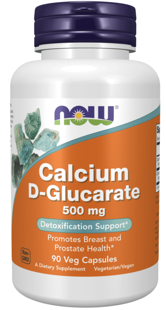 Now® Foods NOW Calcium D-glucarate (D-glukarát vápenatý), 90 rostlinných kapslí