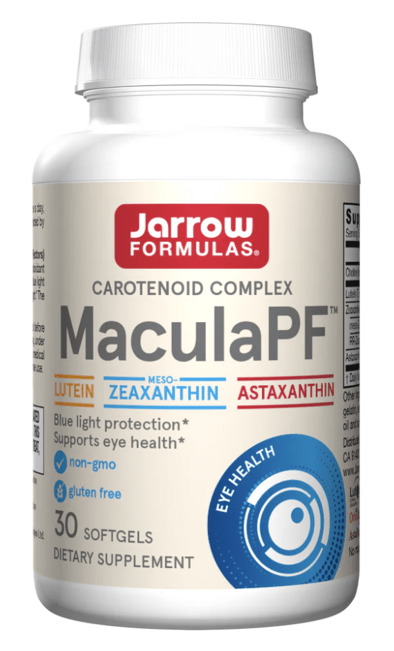 Jarrow Formulas Jarrow MaculaPF, komplex antioxidantů pro zdraví očí, 30 softgelových kapslí